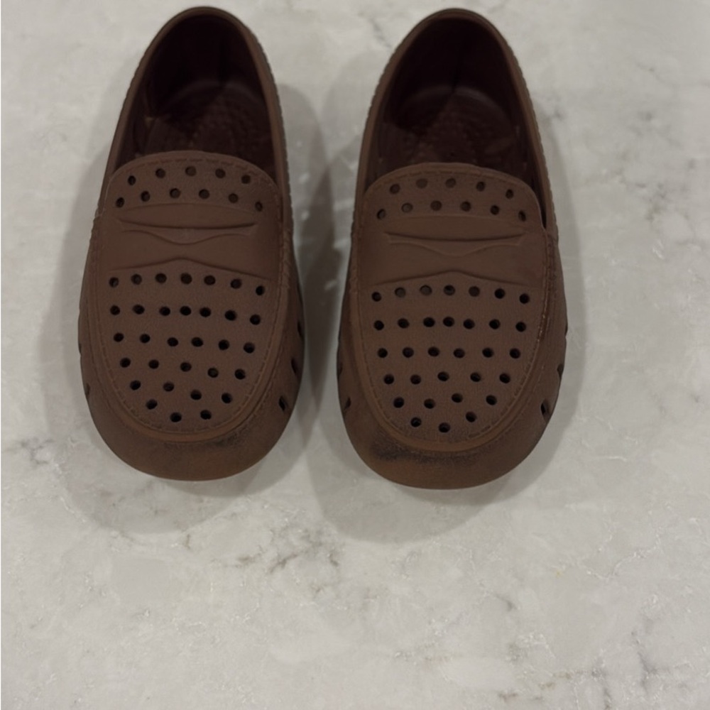 Floafers - Toddler Boy Dress Shoes with Perforated Design